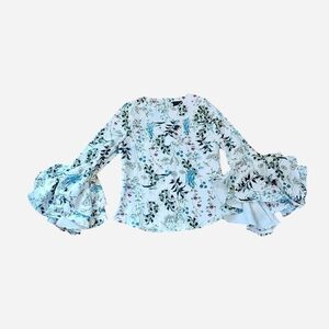 Ruffly Dressy Boho Blouse From Garcia